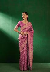Womens Fashion Ethnic Pink Color Sarees-MLSHWSA1242PNK0ONE
